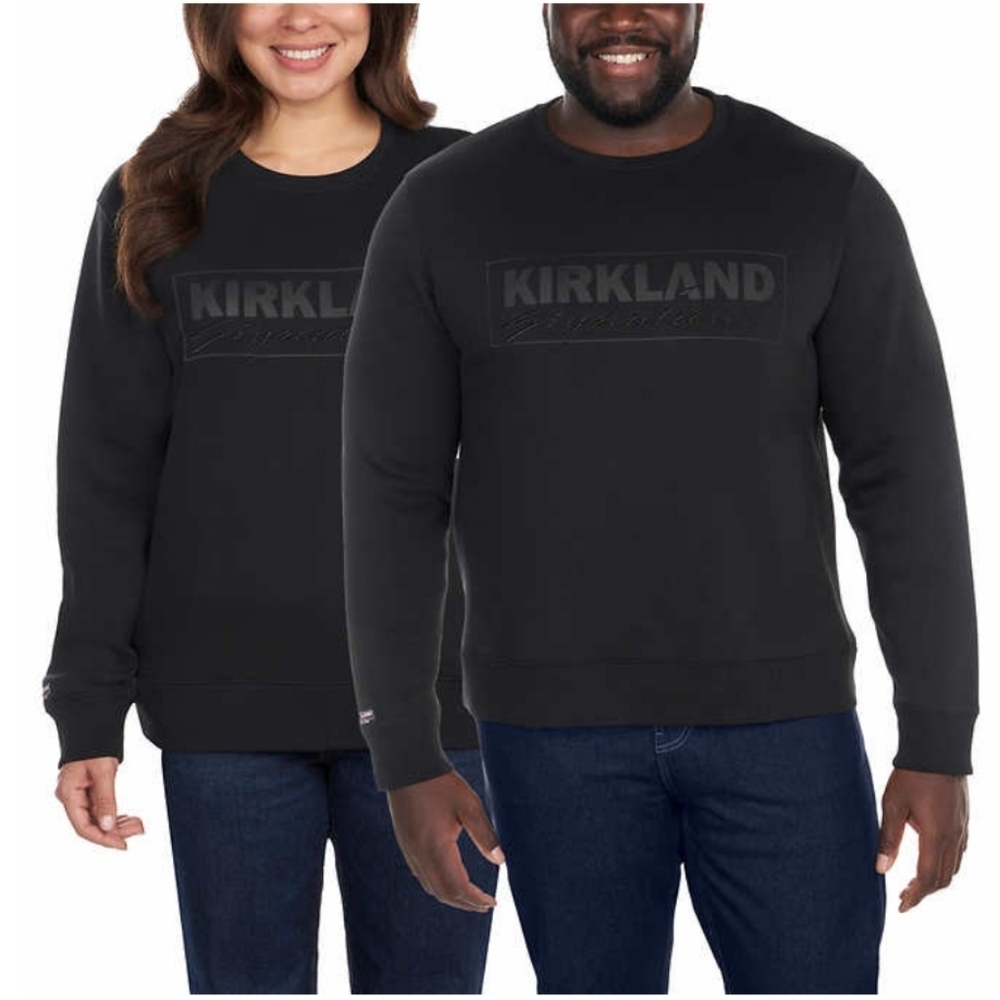 NEW Kirkland Signature Costco Logo Crewneck